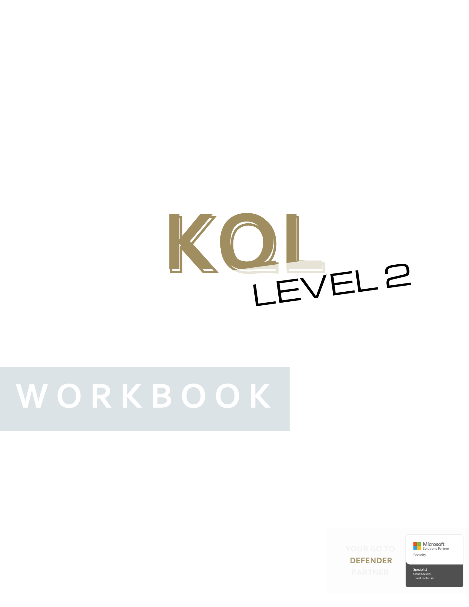 KQL Level 2 — Workbook GRAPHIC